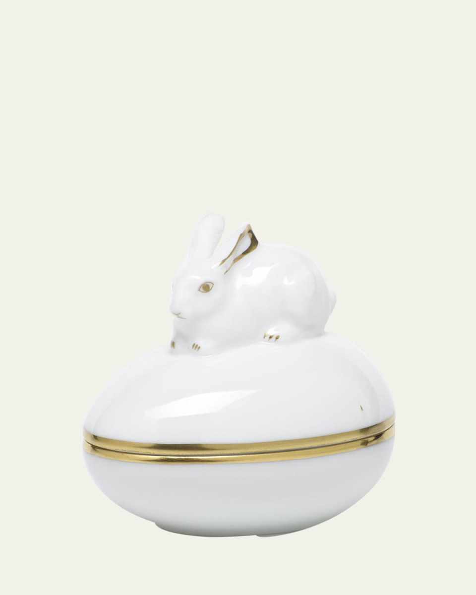 Golden Edge Egg Bonbon with Bunny